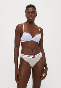 Tommy Hilfiger HERITAGE CLASSIC THONG - Thong - light grey heather