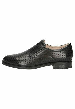 Caprice Slipper - black nappa