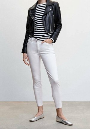 Mango, Jeans Skinny - white