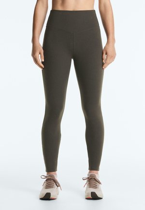 Leggings - dark brown