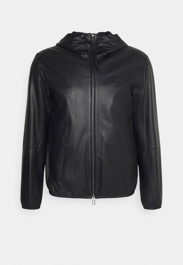 BLOUSON - Leather jacket - nero