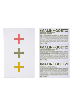 MALIN+GOETZ KÖRPERSET THE BODY BAR TRIO. - Savon en barre - transparent