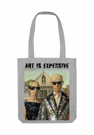 EXPENSIVE AMERICAN PRINT - Cabas - mottled grey