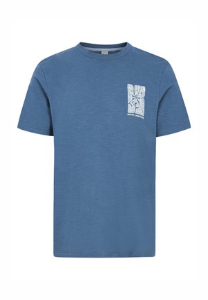 Protest T-shirt print - raku blue