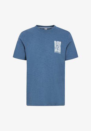 Protest T-shirt print - raku blue