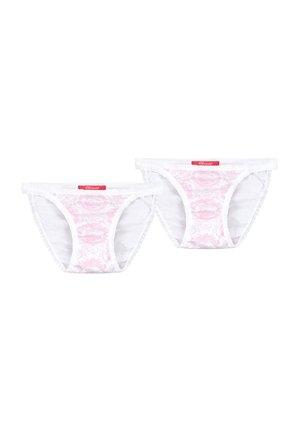 2-PACK RUFFLE ELASTIC STYLISH - Briefs - pink