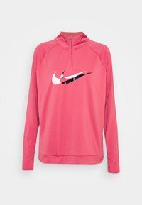 RUN  - Long sleeved top - archaeo pink/black/reflective silver