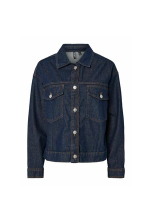 Pieces PCELMA  - Denim jacket - dark blue denim