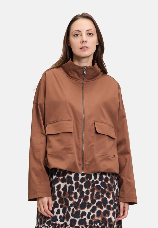 CASUAL-MIT TASCHEN - Leichte Jacke - classic nougat