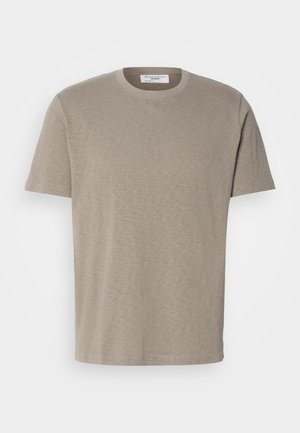 Marc O'Polo DENIM LOGO PRINT - Basic T-shirt - dusky green