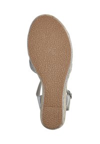 Marco Tozzi Espadrillas - grau silver comb