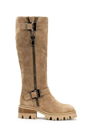 Botas con plataforma - marrón claro