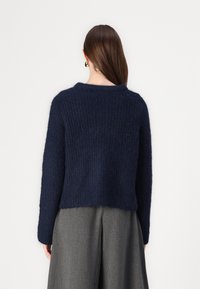 Vero Moda VMAWSOME LS O-NECK BOO - Ζακέτα - navy