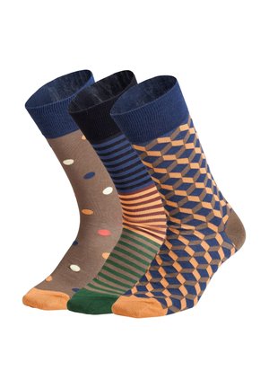 PACK OF 3 - Socken - earthy tones