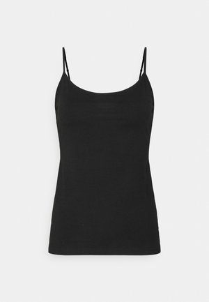 FITTED - Débardeur - true black