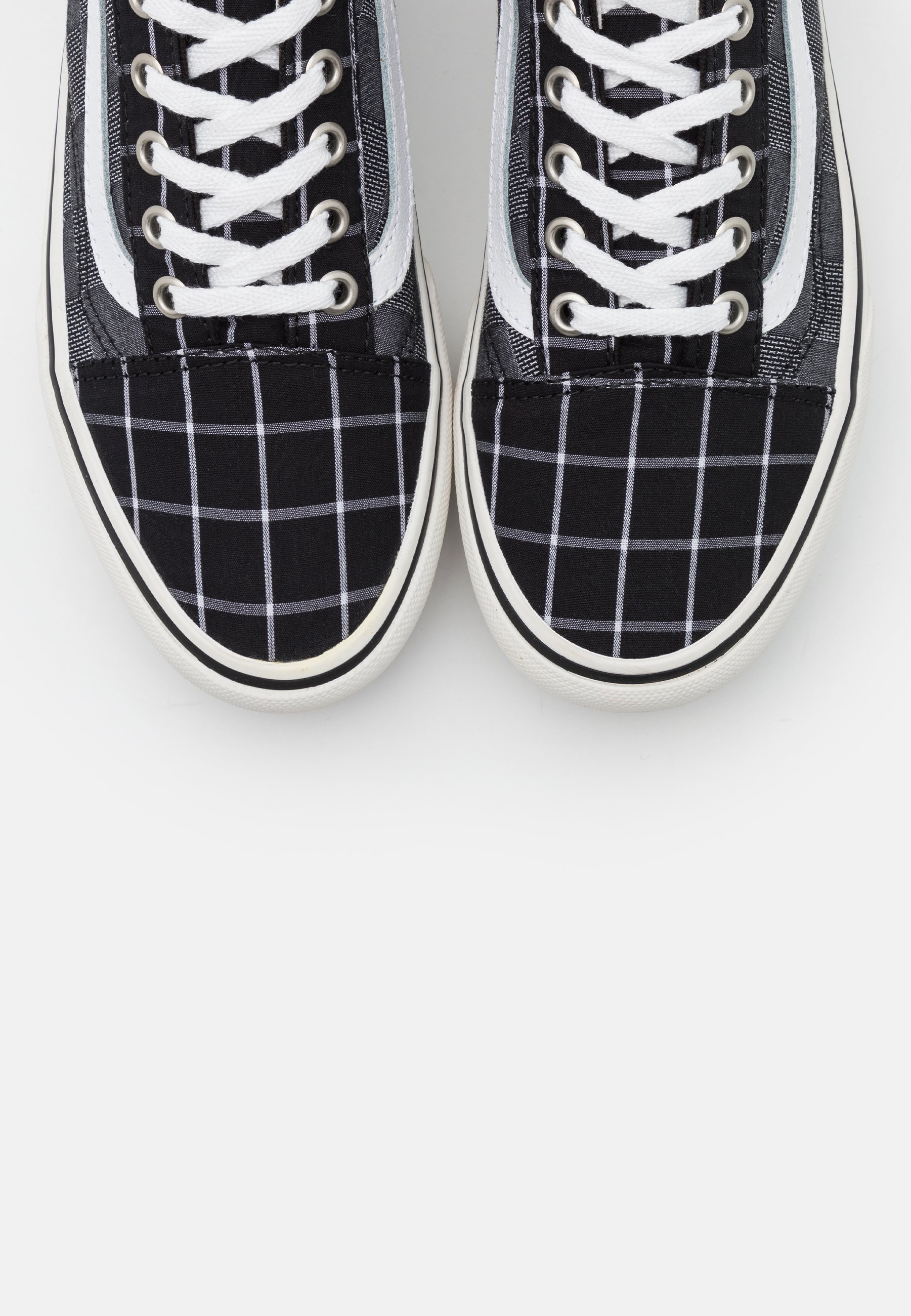 vans old skool platform carreaux