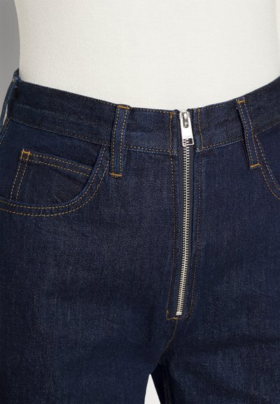 FRAME HIGH EXPOSED ZIP - Straight leg jeans - dark blue