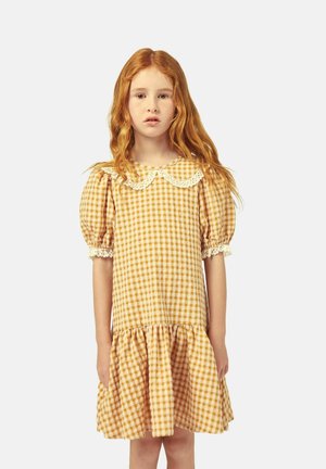 MIPOUNET VICHY CARMELA - Vestido informal - caramel