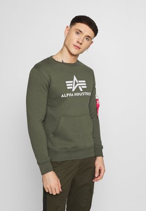 Alpha Industries 3D LOGO  - Sweatshirt - dark olive