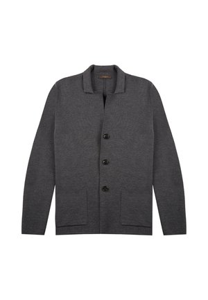 ZANONE - Strickjacke - dark grey