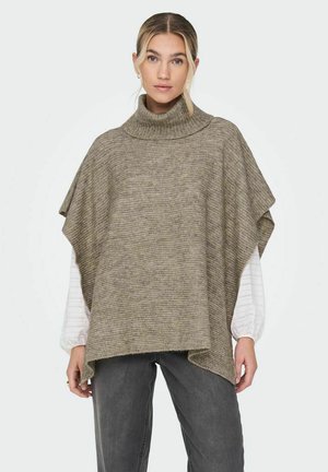 ONLLOVISA LIFE PONCHO - Cape - camel