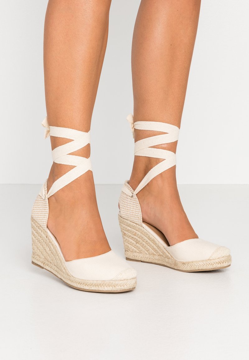 Rubi Shoes by Cotton On JARDAN TIE UP Sandalen met hoge hak stone