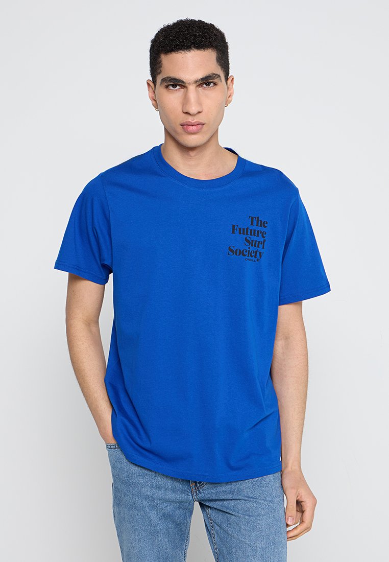 O’Neill T-shirt print blauw