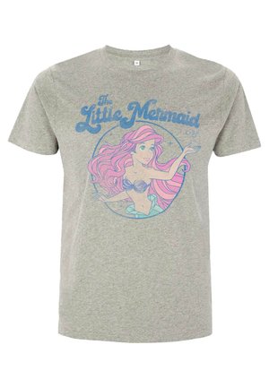 THE LITTLE MERMAID FADED ARIEL - T-shirt con stampa - melange grey