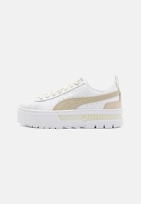 Puma MAYZE LUXE - Αθλητικά παπούτσια - white/desert dust