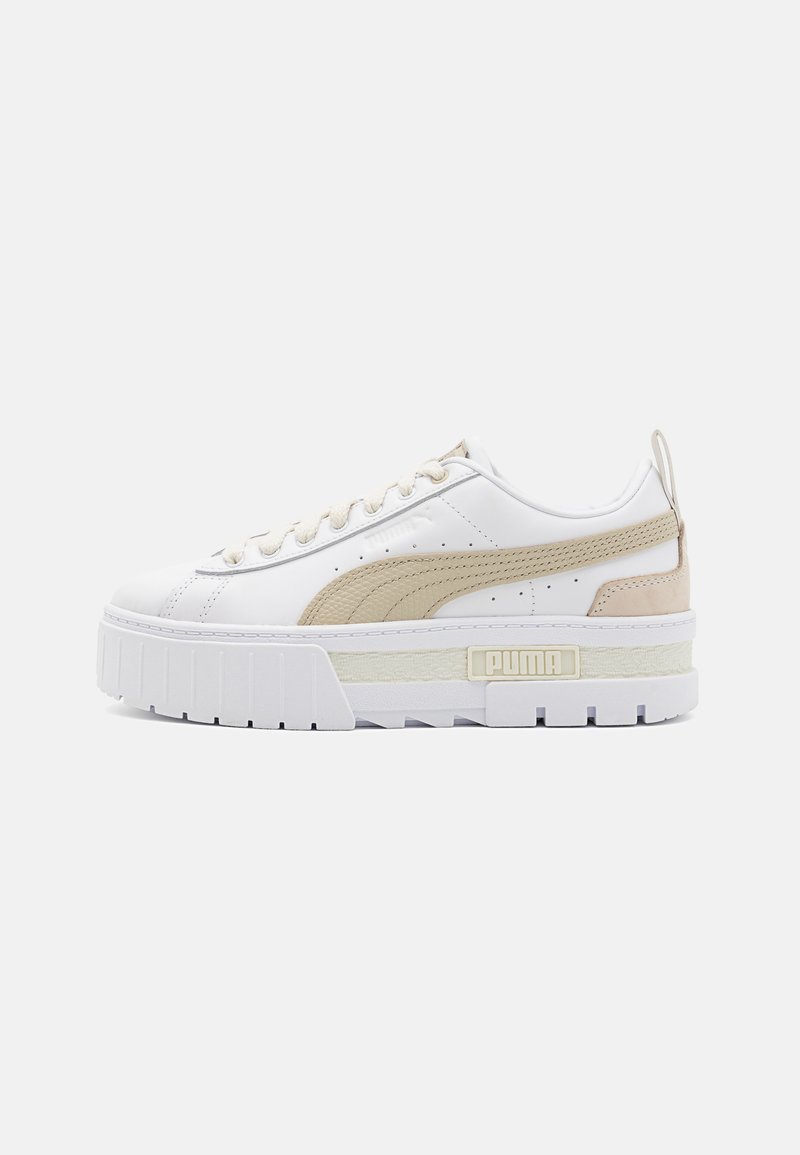 Puma MAYZE LUXE - Αθλητικά παπούτσια - white/desert dust