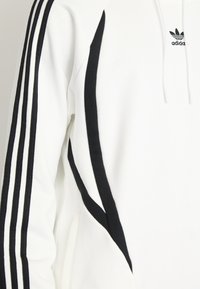 adidas Originals ARCHIVE - Φούτερ με κουκούλα - white/black