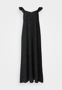 Pieces PCADELIA ANKLE DRESS - Maksikleit - black/cloud dancer