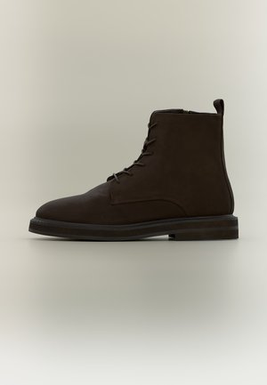 Zign by Zalando, LEATHER - Bottines à lacets - dark brown