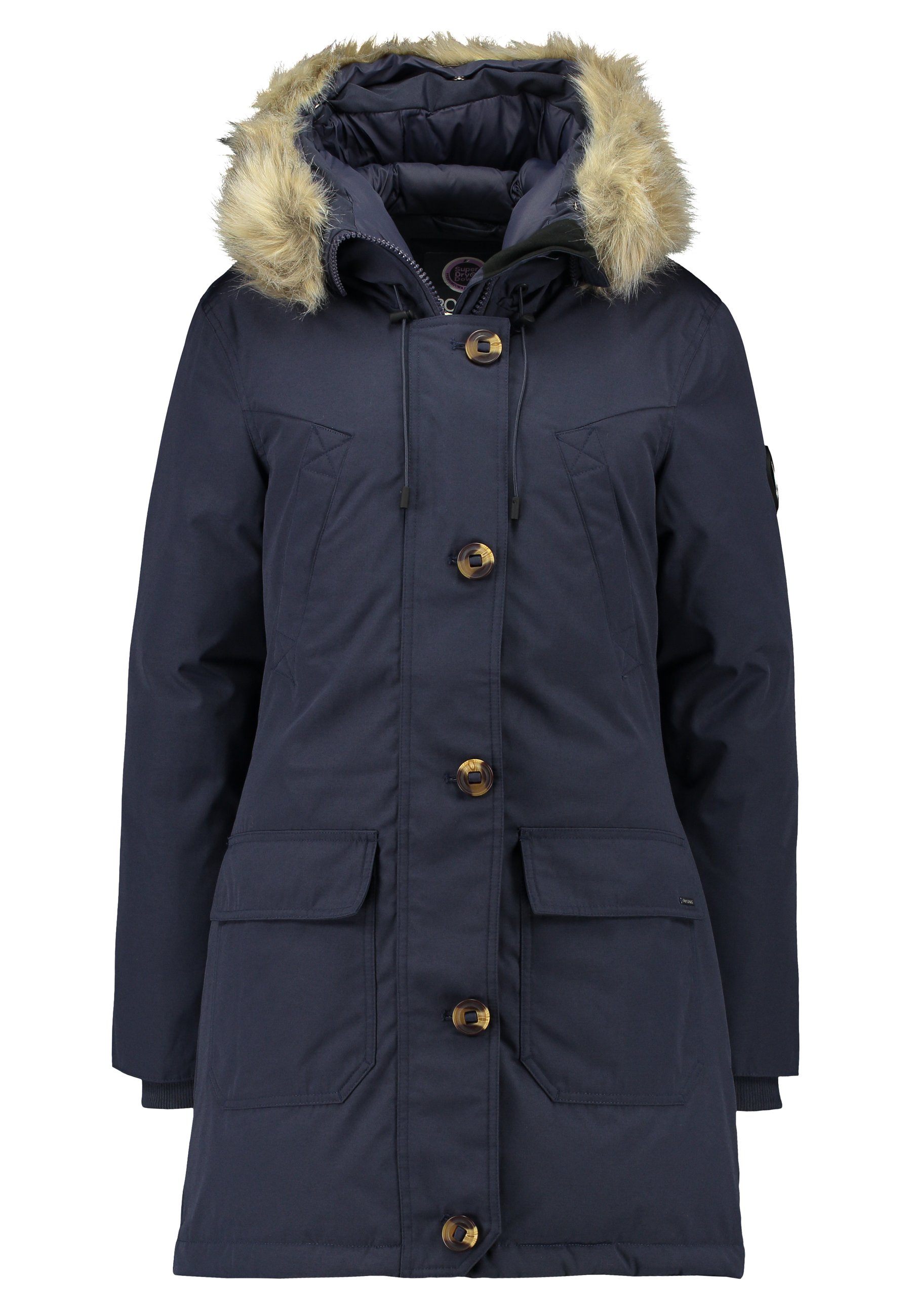 superdry rookie down parka womens