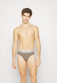 Calvin Klein Underwear HIP BRIEF 3 PACK COTTON STRETCH - Slip - weiß