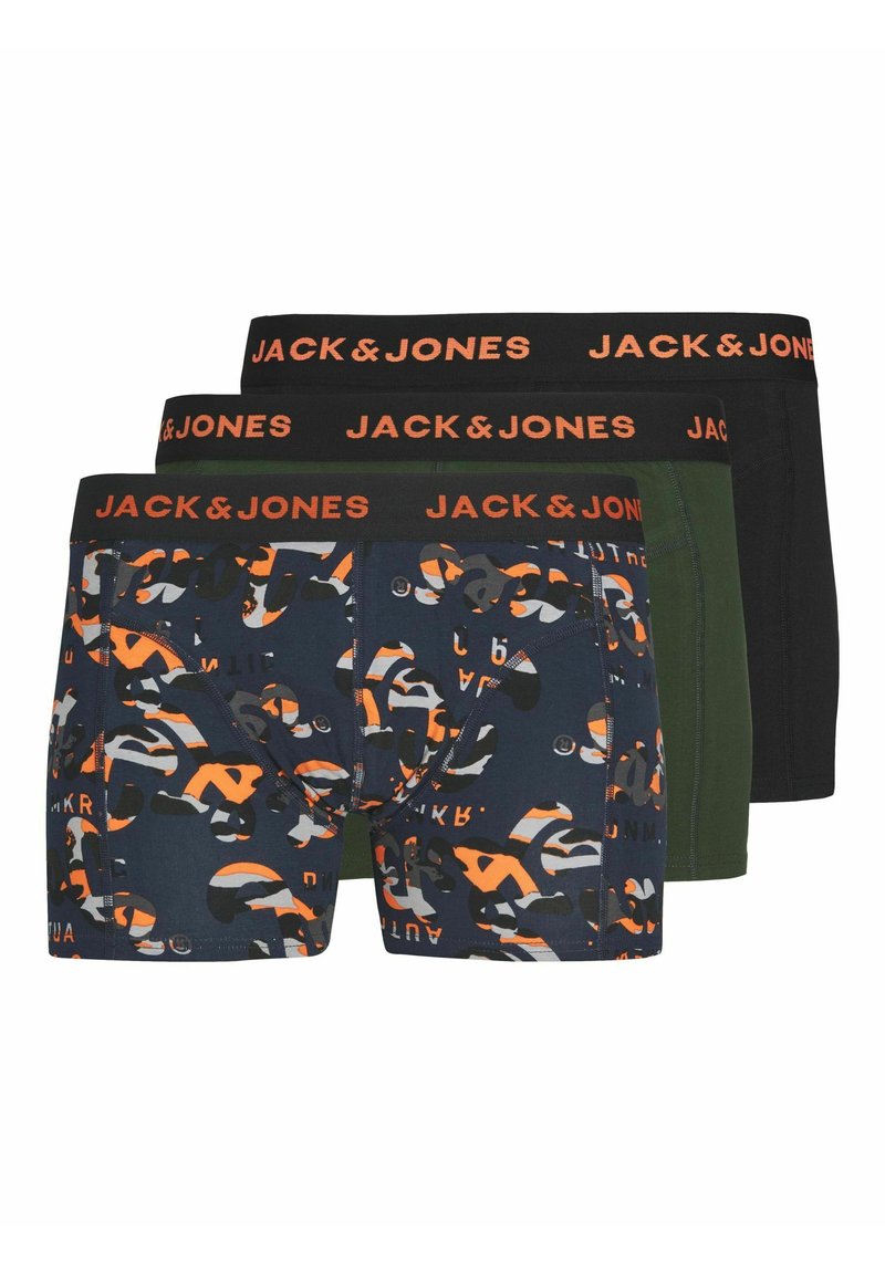 JACK&JONES JUNIOR Jungen T-Shirt 3er Pack - Baumwollshirts Mit Rundhalsausschnitt