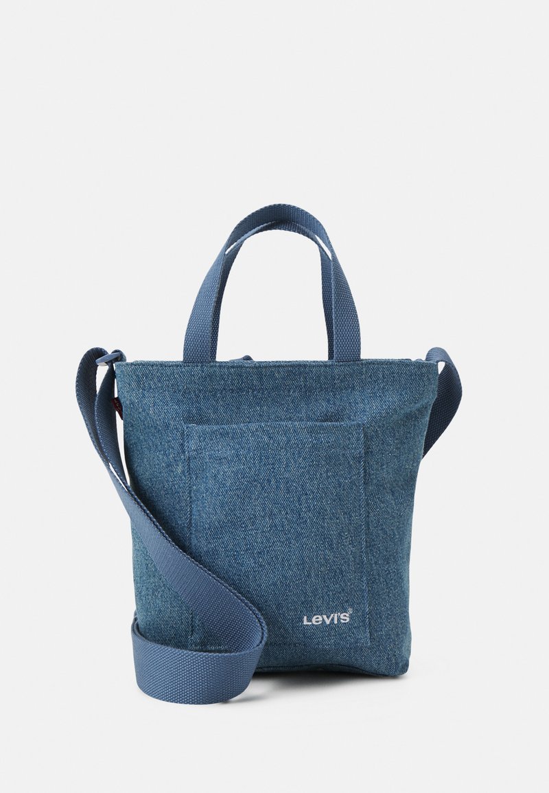 Levi's® - MINI ICON TOTE - Shoppingväska - light blue, Förstora