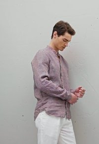 Boglioli Πουκάμισο - salmon/blue