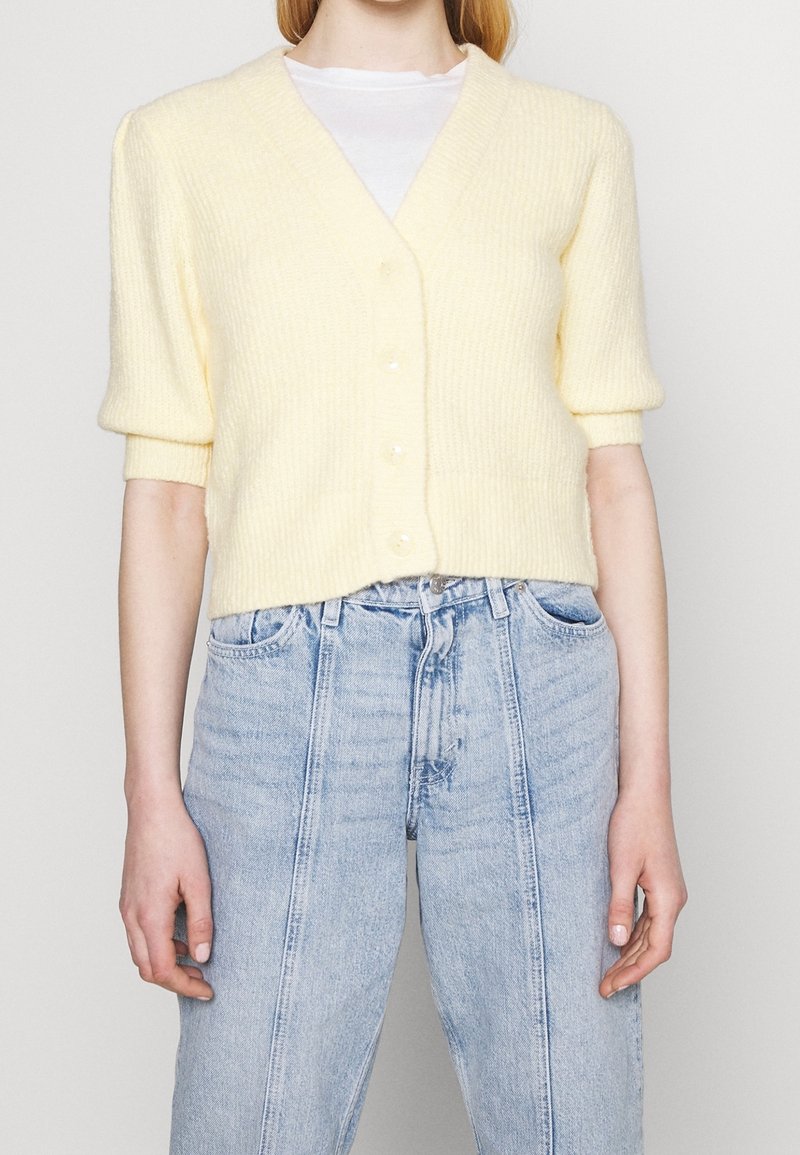 Monki Kardigan - mustard yellow