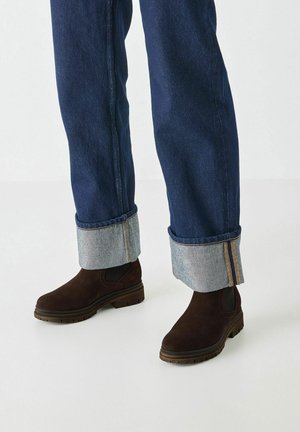Tamaris ELEGANTE CHELSEA MIT TOUCH-IT - Bottines à plateau - mocca