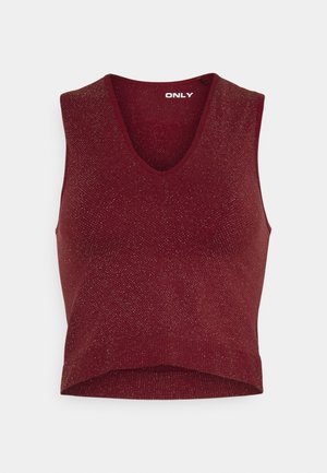 ONLY ONLISABELLA SEAMLESS - Bustier - cabernet/gold