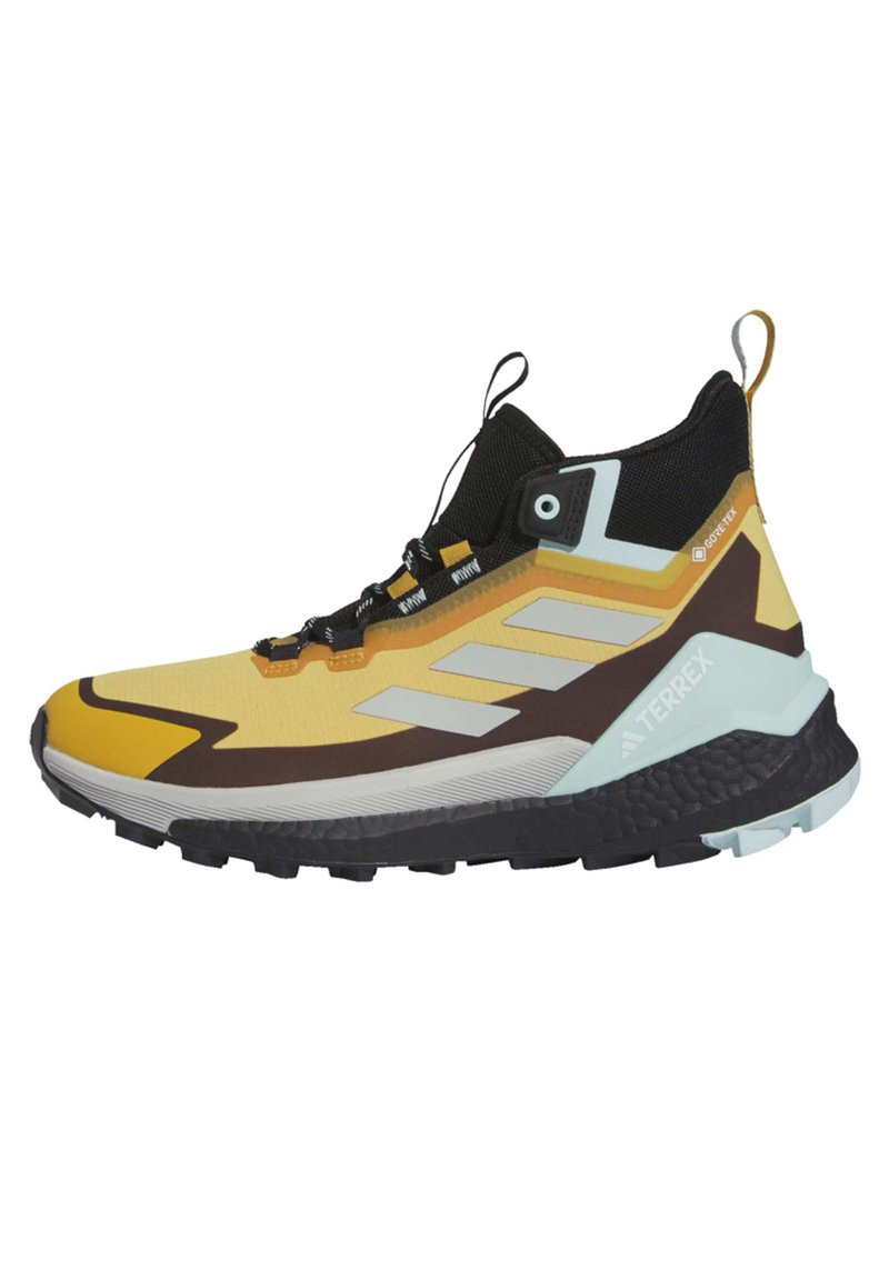 Adidas Terrex FREE HIKER 2.0 GORE-TEX® - Scarpa da hiking - preloved yellow/silver/semi flash aqua