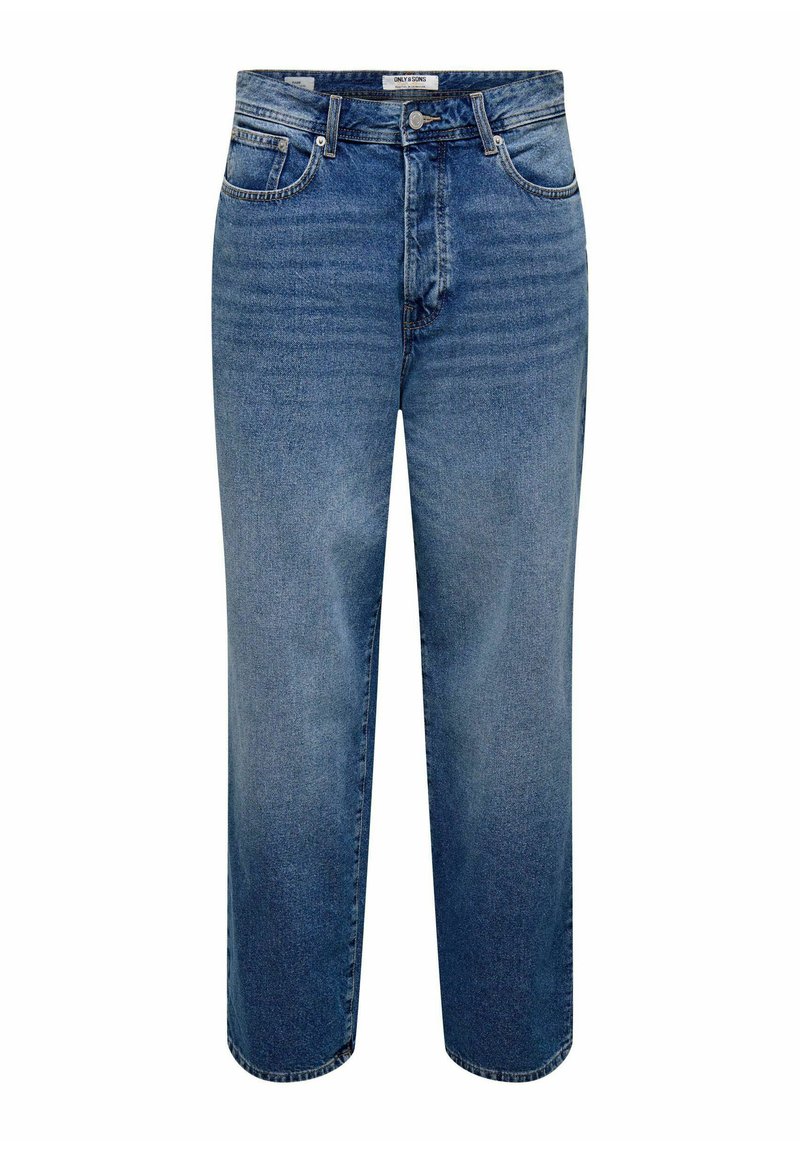 Only & Sons Relaxed fit jeans blauw denim/bluedenim