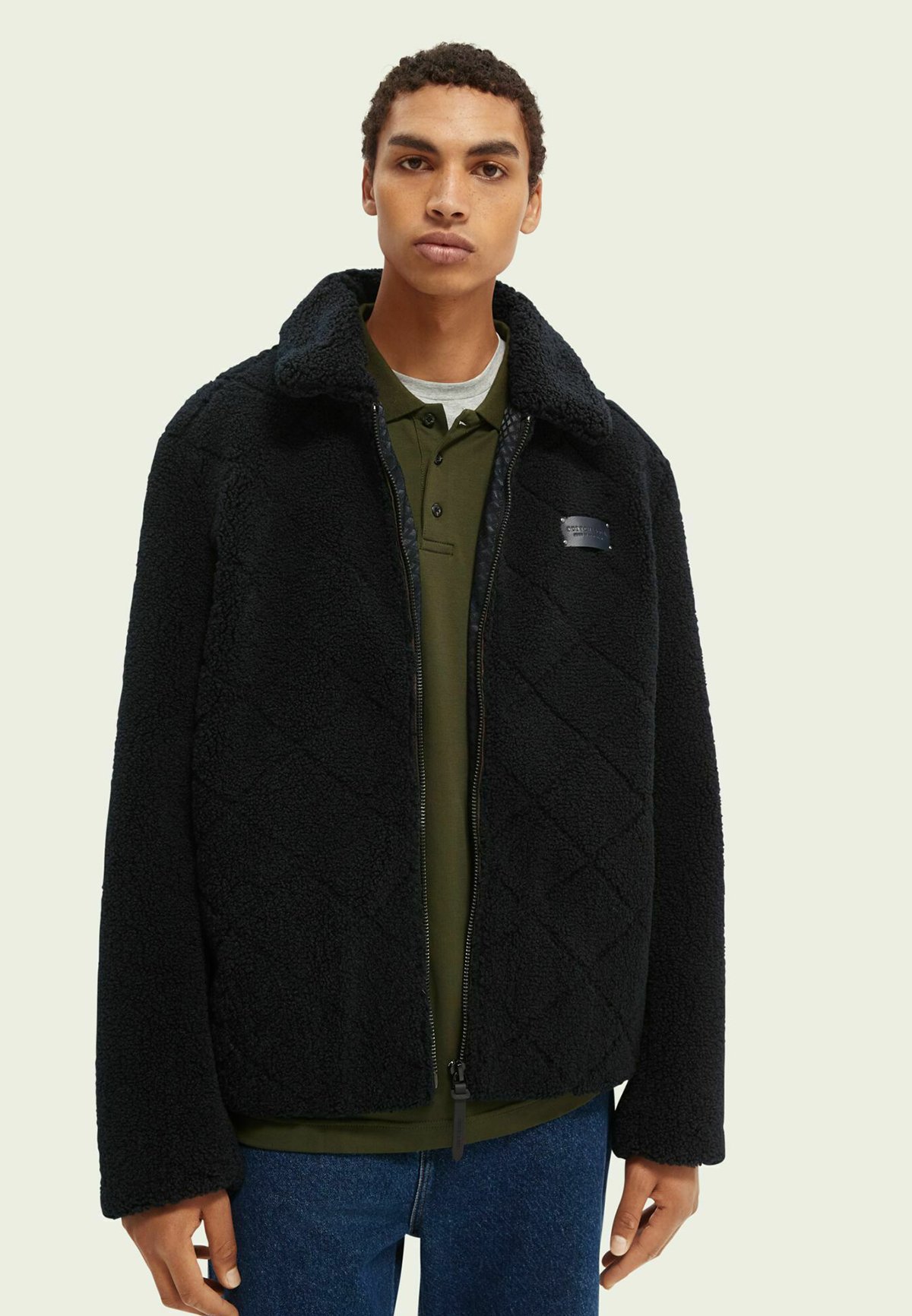 Scotch \u0026 Soda Fleece jacket - night 