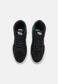 Vans COMFYCUSH SK8-HI UNISEX - Sneaker high - after dark black/green