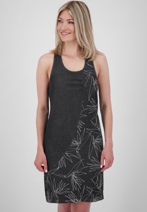 CAMEAK B - Denim dress - black denim