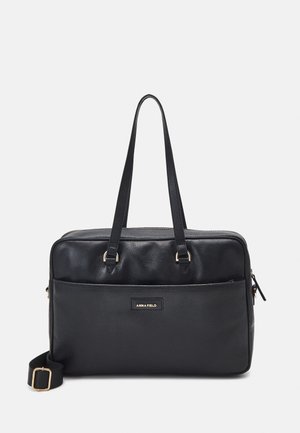 LEATHER - Laptop bag - black