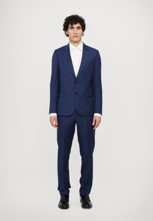 TAILORED FIT BUTTON - Puku - blue