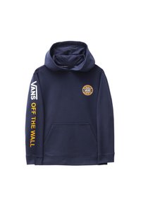 Vans CIRCLED CHECKER PO - Felpa con cappuccio - dark blue