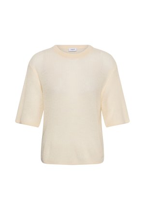 Saint Tropez, TANELISZ SS PULLOVER - T-shirt basique - creme